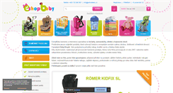 Desktop Screenshot of eshopbaby.cz